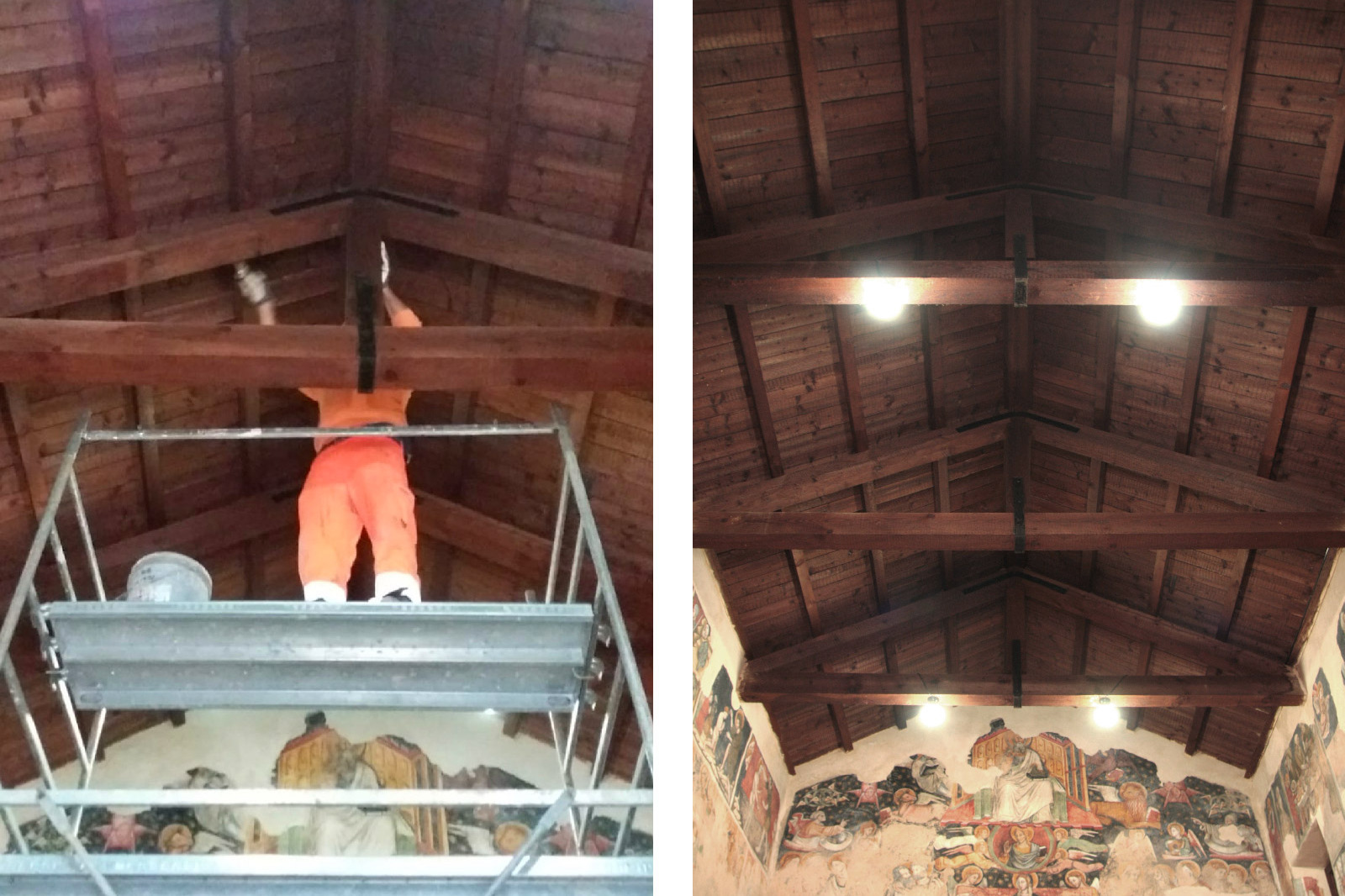 Fase C - Trattamento antitarlo delle carpiate