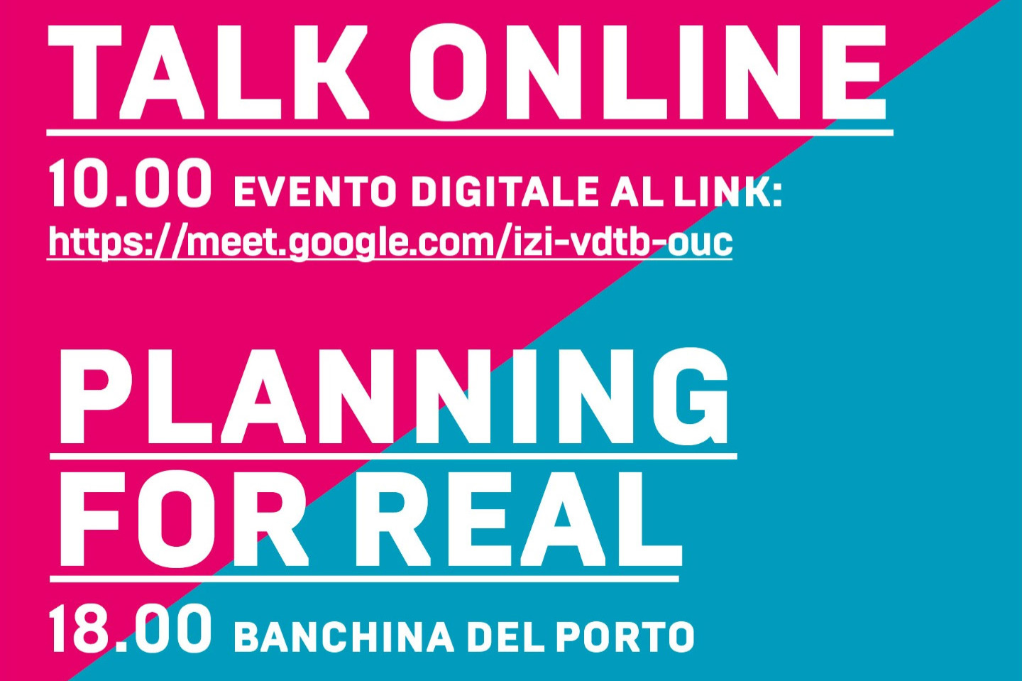 TALK DI APPROFONDIMENTO